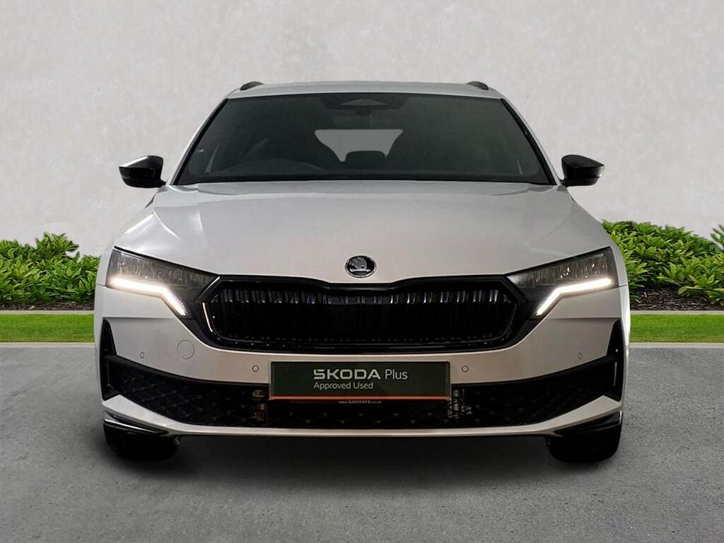 Skoda Octavia 1.5 Tsi E-tec Mhev Act Sportline Estate LF26AVG White #5