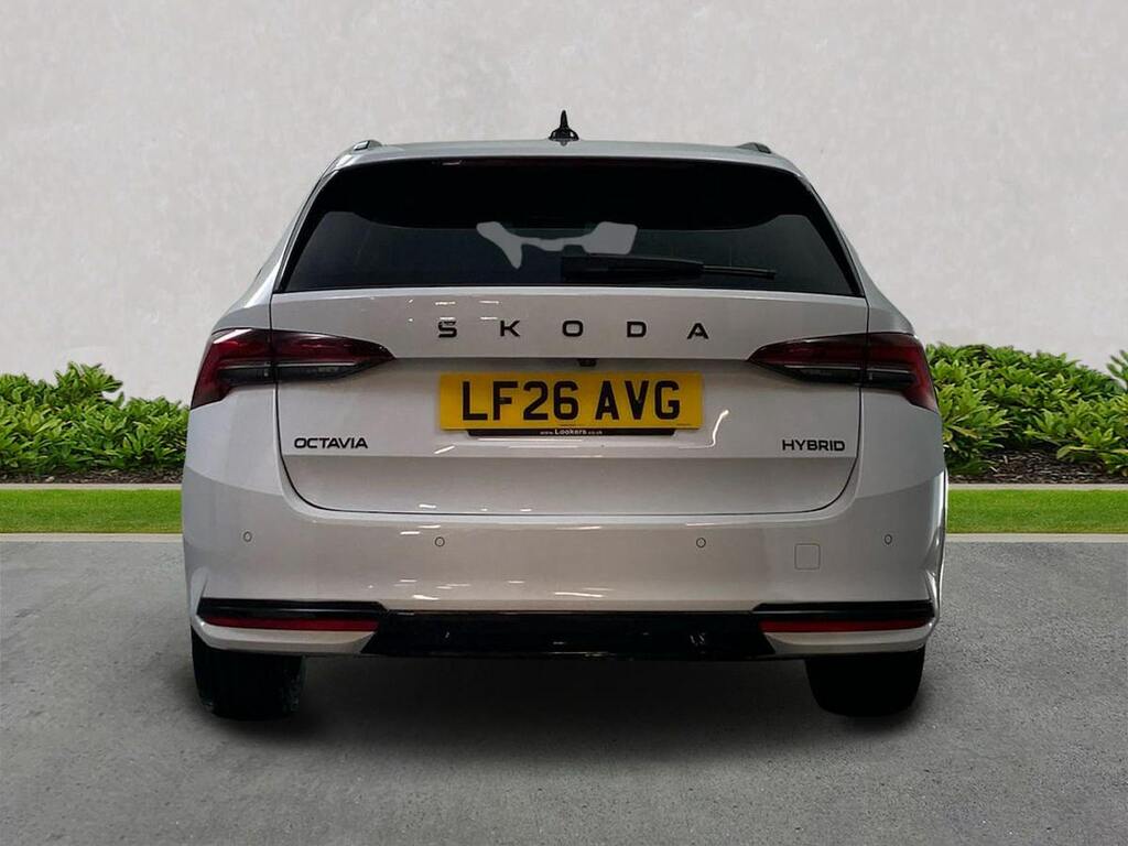 Skoda Octavia 1.5 Tsi E-tec Mhev Act Sportline Estate LF26AVG White #4
