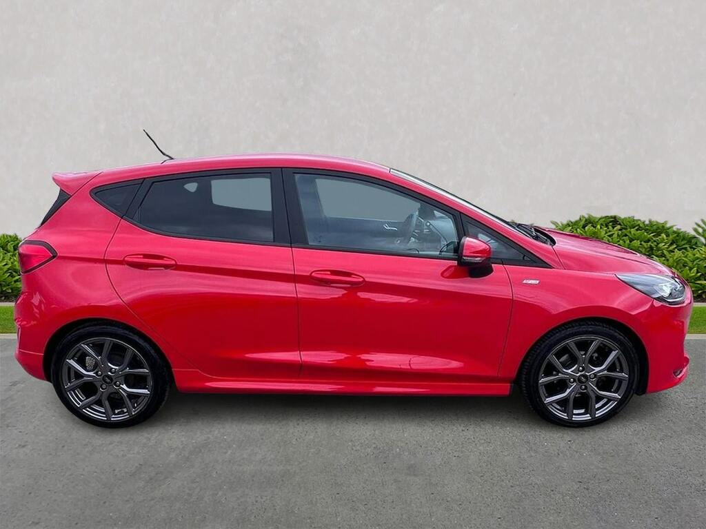 Ford Fiesta 1.0T Ecoboost St-line Hatchback YS23BXU Red #3