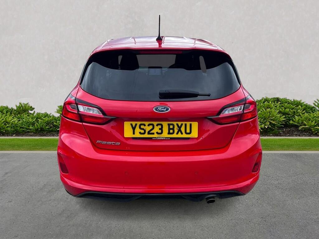 Ford Fiesta 1.0T Ecoboost St-line Hatchback YS23BXU Red #4