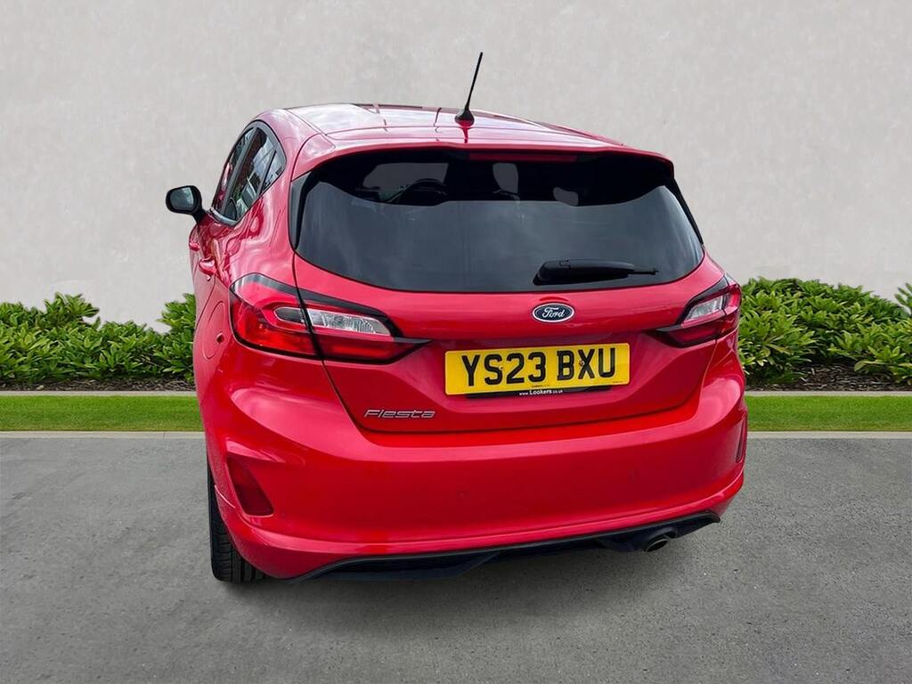 Ford Fiesta 1.0T Ecoboost St-line Hatchback YS23BXU Red #2