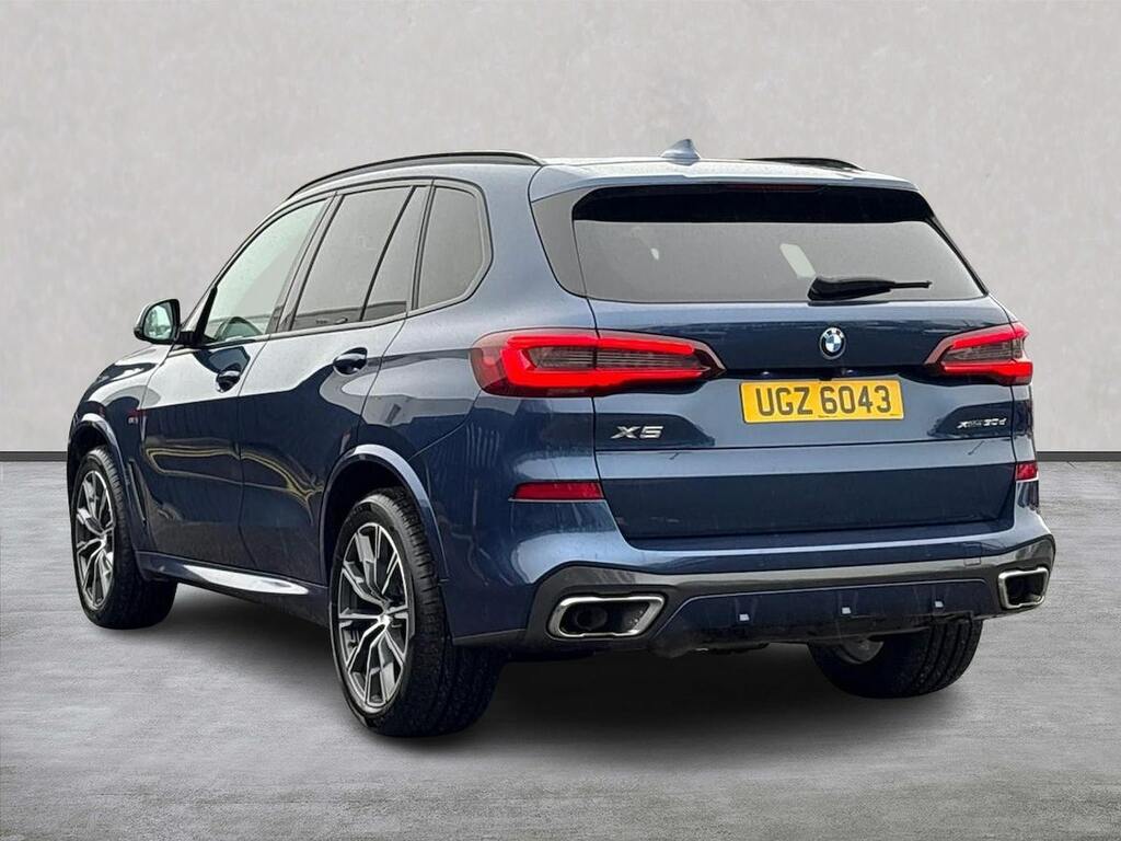 BMW X5 3.0 30D Mht M Sport Suv Hybrid Xdr UGZ6043 Blue #2