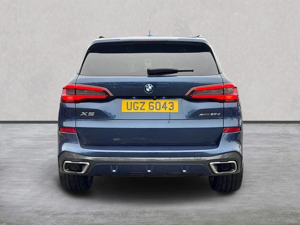 BMW X5 3.0 30D Mht M Sport Suv Hybrid Xdr UGZ6043 Blue #4