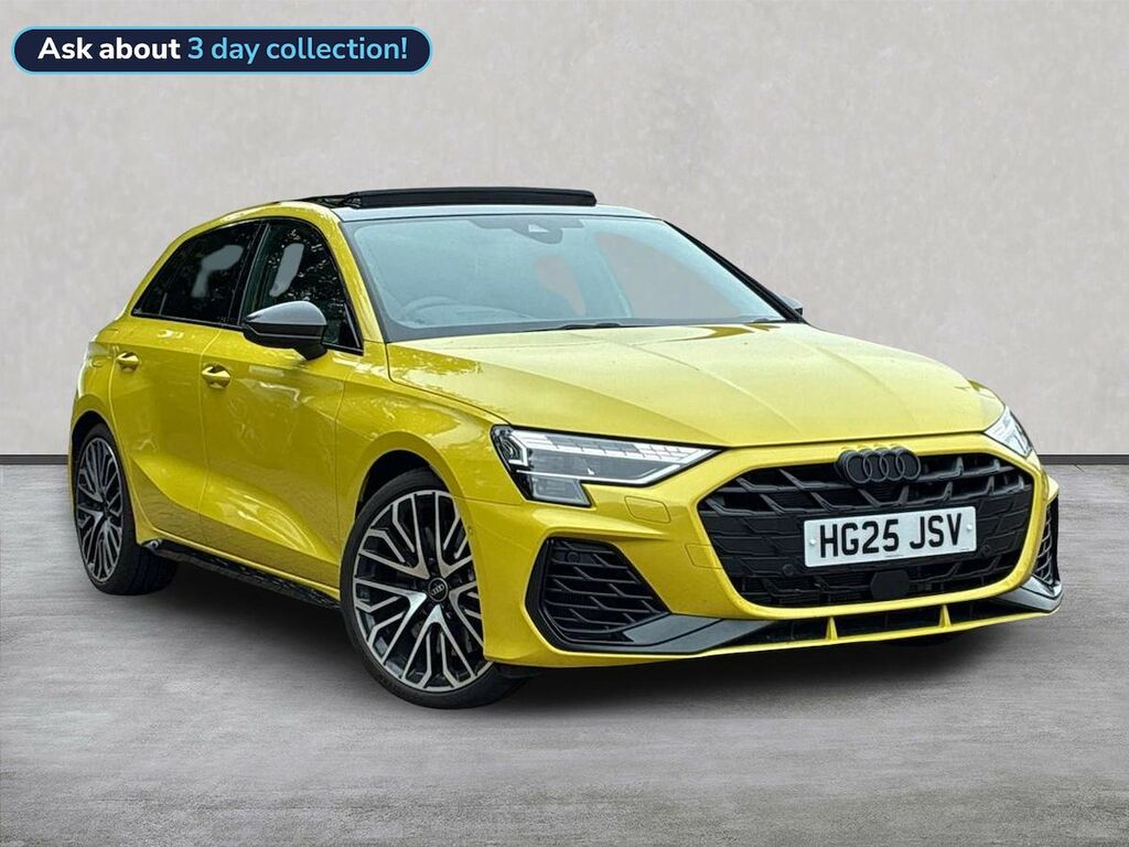 Audi A3 S3 Tfsi Quattro Vorsprung S Tronic Yellow