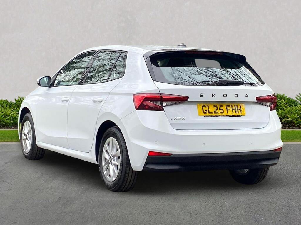 Skoda Fabia 1.0 Tsi Se Edition Hatchback Eur GL25FHH White #2