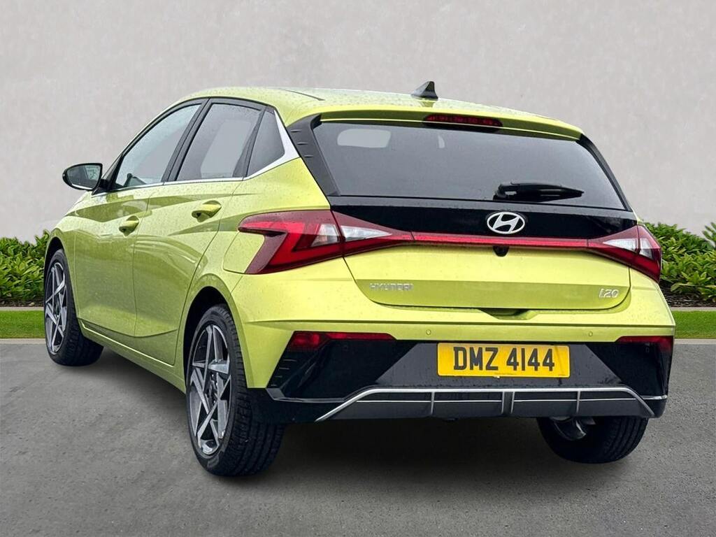 Hyundai I20 1.0 T-gdi Premium Hatchback Euro DMZ4144 Yellow #3