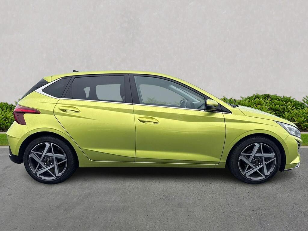Hyundai I20 1.0 T-gdi Premium Hatchback Euro DMZ4144 Yellow #4