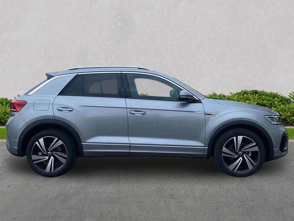 Volkswagen T-Roc 1.5 Tsi R-line Dsg NX26LML Silver #3