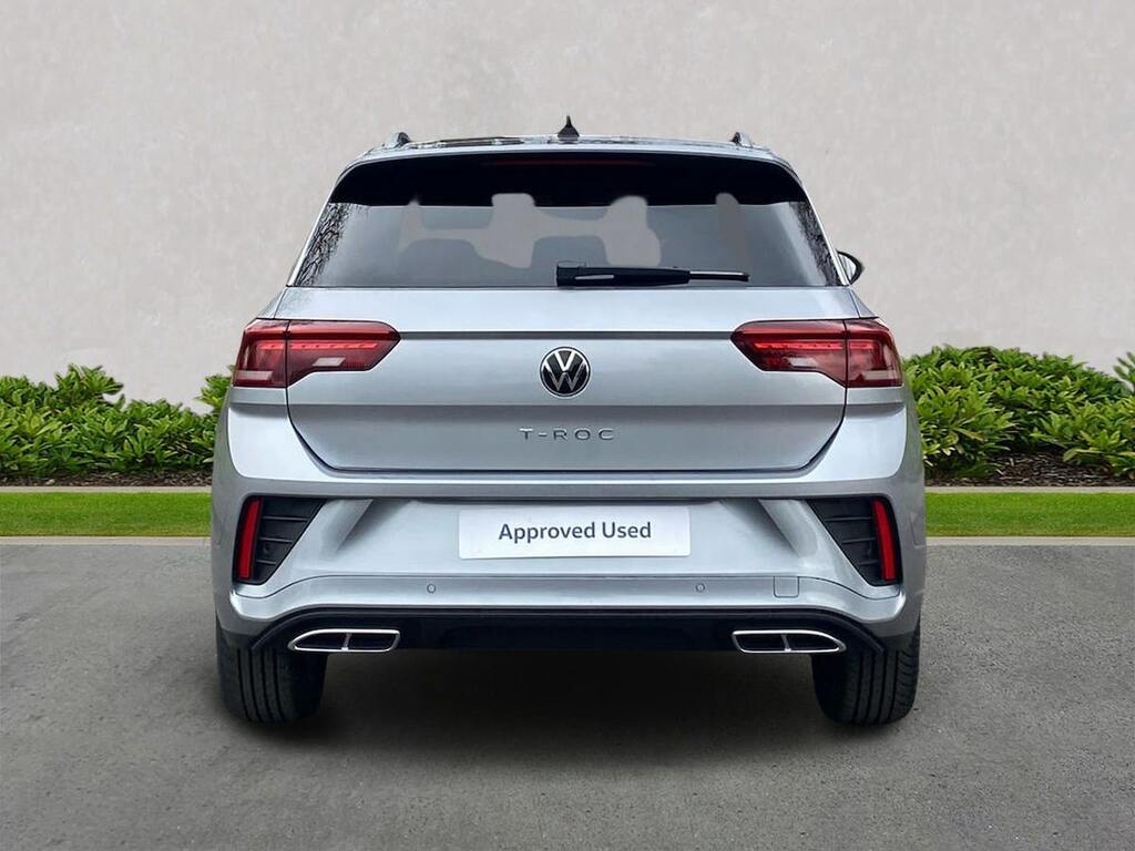 Volkswagen T-Roc 1.5 Tsi R-line Dsg NX26LML Silver #4