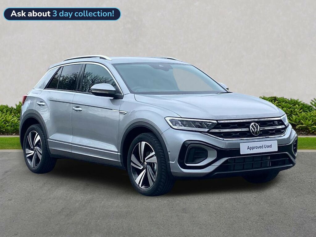 Volkswagen T-Roc 1.5 Tsi R-line Dsg NX26LML Silver