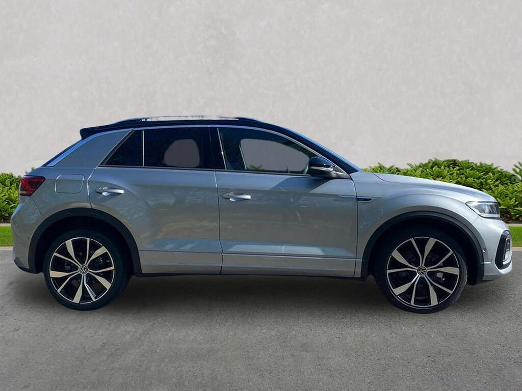Volkswagen T-Roc 1.5 Tsi R-line Dsg NX26LKC Silver #3