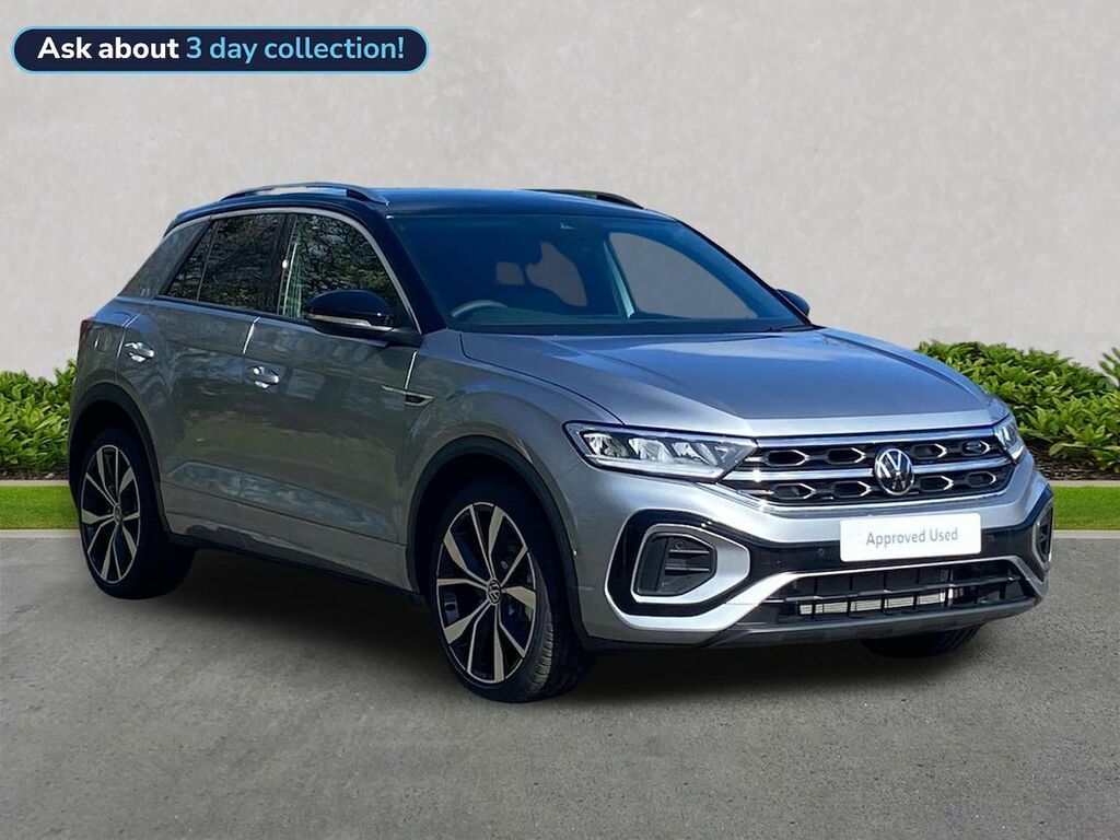 Volkswagen T-Roc 1.5 Tsi R-line Dsg NX26LKC Silver