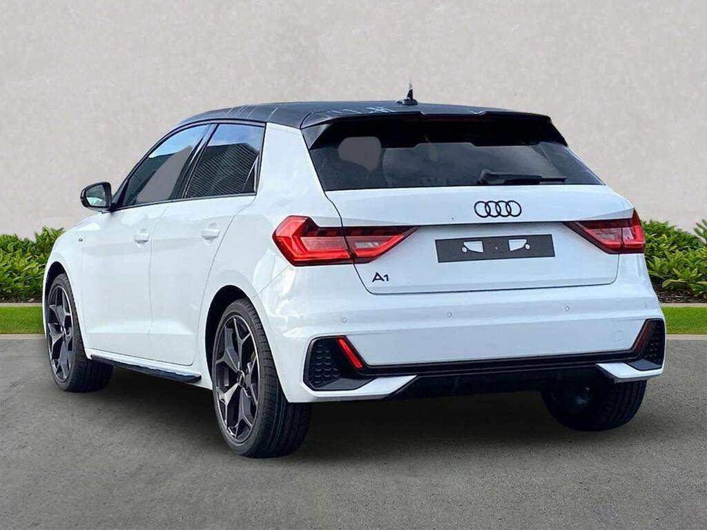 Audi A1 30 Tfsi Black Edition S Tronic RO75ZWM White #2
