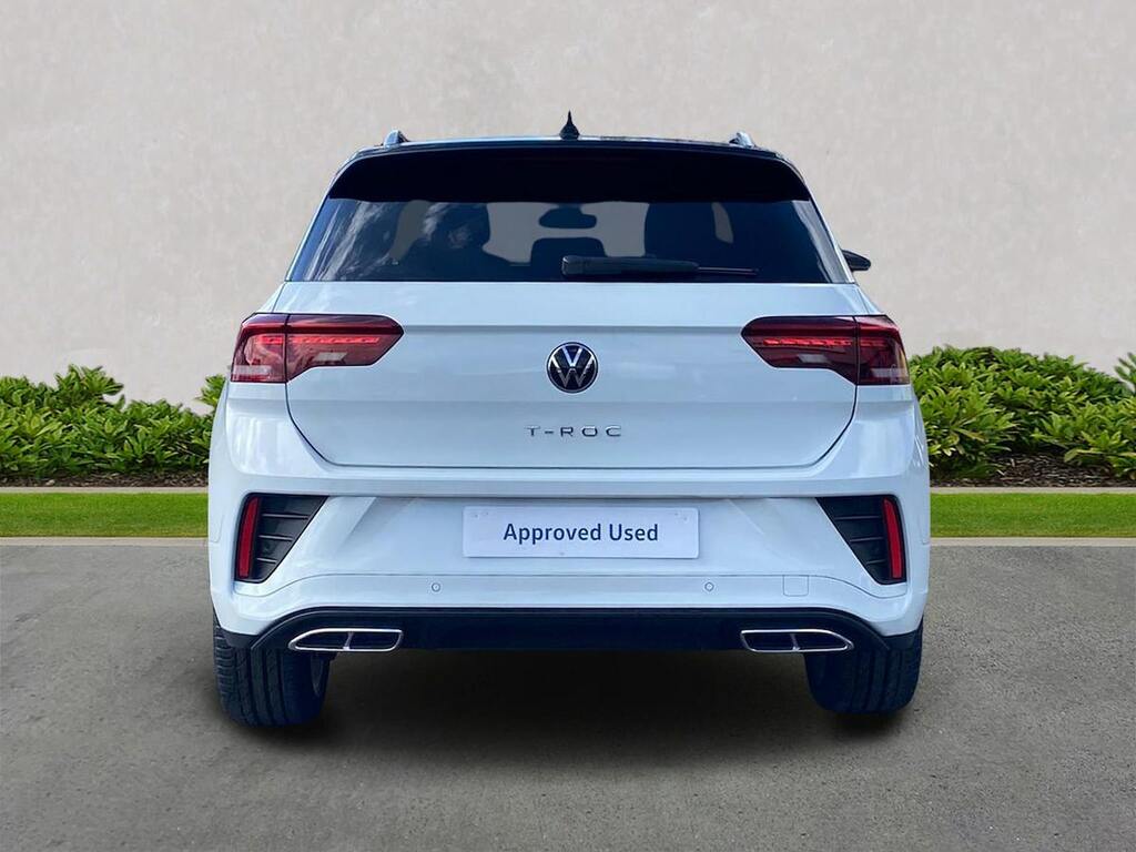 Volkswagen T-Roc 1.5 Tsi R-line Suv Dsg Euro 6 Ss 15 NU26YXF Black #4