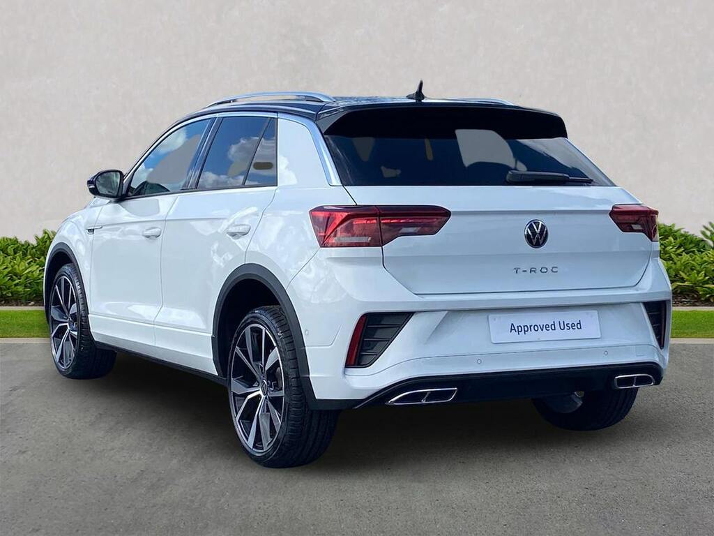 Volkswagen T-Roc 1.5 Tsi R-line Suv Dsg Euro 6 Ss 15 NU26YXF Black #2