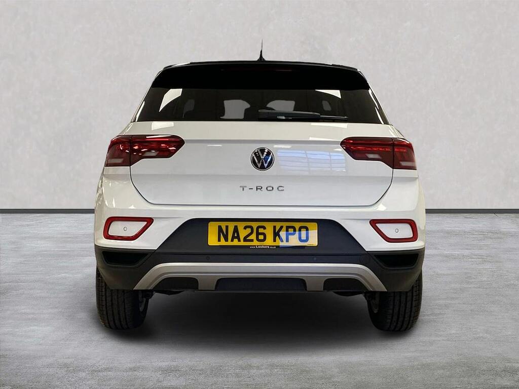 Volkswagen T-Roc 1.5 Tsi Match Suv Euro 6 Ss NA26KPO White #4