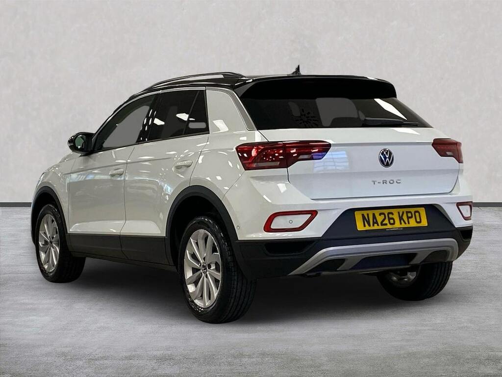 Volkswagen T-Roc 1.5 Tsi Match Suv Euro 6 Ss NA26KPO White #2