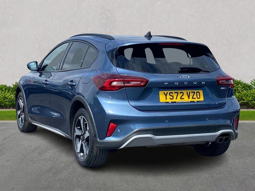 Ford Focus 1.0T Ecoboost Mhev Active Hatchback Hyb YS72VZO Blue #2