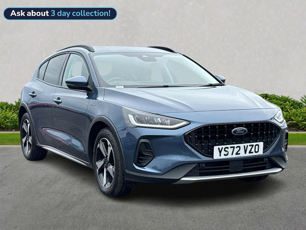 Ford Focus 1.0T Ecoboost Mhev Active Hatchback Hyb Blue