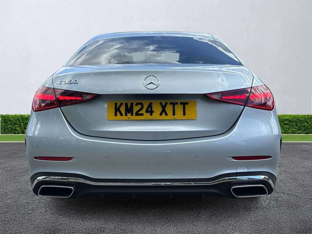 Mercedes-Benz C Class C300 Amg Line Premium 9G-tronic KM24XTT Silver #4