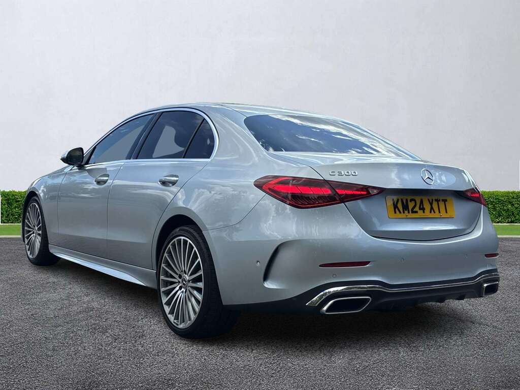 Mercedes-Benz C Class C300 Amg Line Premium 9G-tronic KM24XTT Silver #2