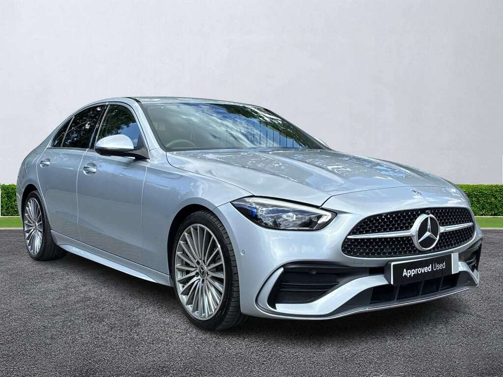 Mercedes-Benz C Class C300 Amg Line Premium 9G-tronic Silver