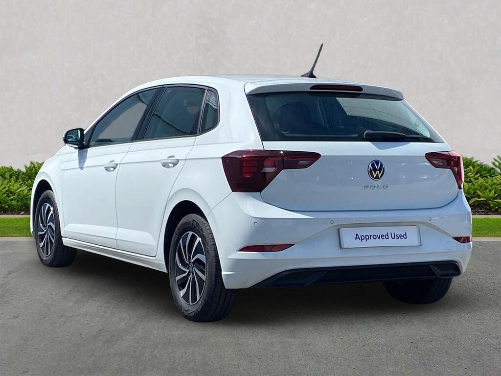 Volkswagen Polo 1.0 Tsi Life Hatchback Euro 6 S PJ23GYK White #2