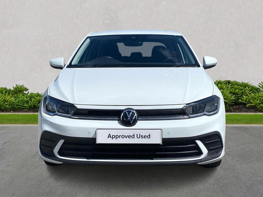 Volkswagen Polo 1.0 Tsi Life Hatchback Euro 6 S PJ23GYK White #5