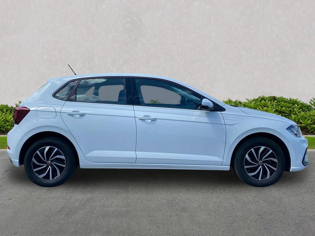 Volkswagen Polo 1.0 Tsi Life Hatchback Euro 6 S PJ23GYK White #3