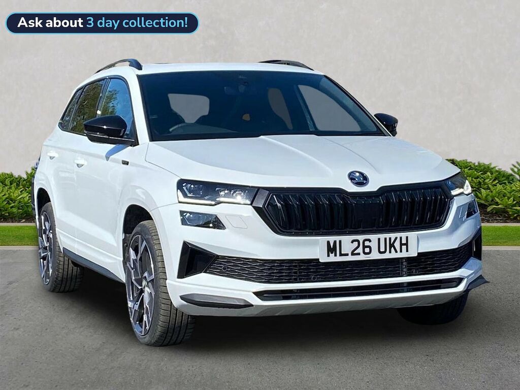 Skoda Karoq 1.5 Tsi Act Sportline Edition Suv Dsg E White
