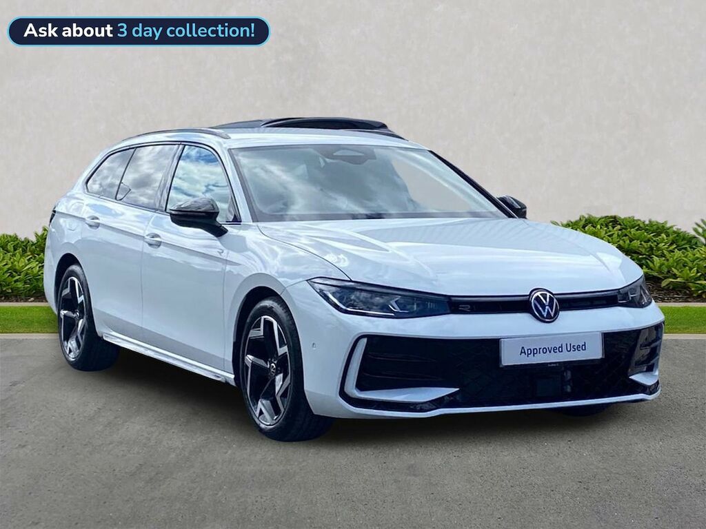 Volkswagen Passat 1.5 Etsi R-line Dsg White