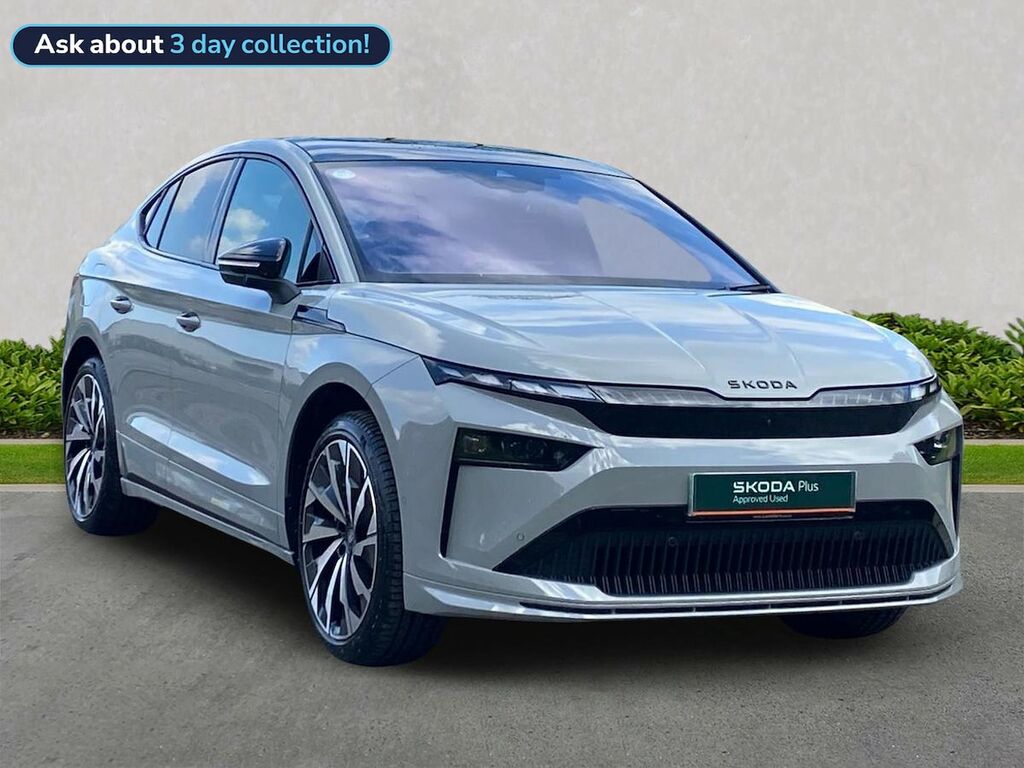 Skoda ENYAQ 82Kwh 85X Sportline Coupe 4Wd 2 Grey