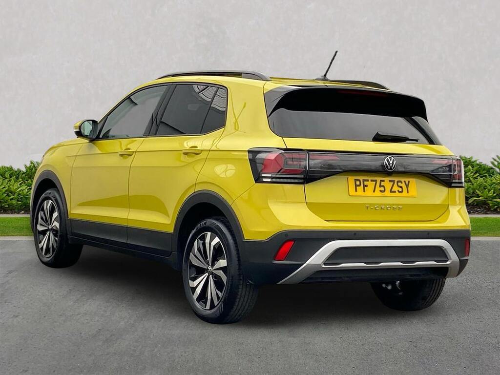 Volkswagen T-Cross 1.0 Tsi Match Suv Euro 6 Ss PF75ZSY Yellow #2