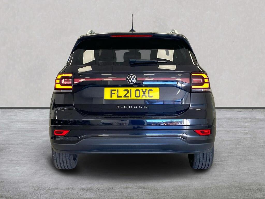 Volkswagen T-Cross 1.0 Tsi R-line Suv Dsg Euro 6 Ss 11 Black #4