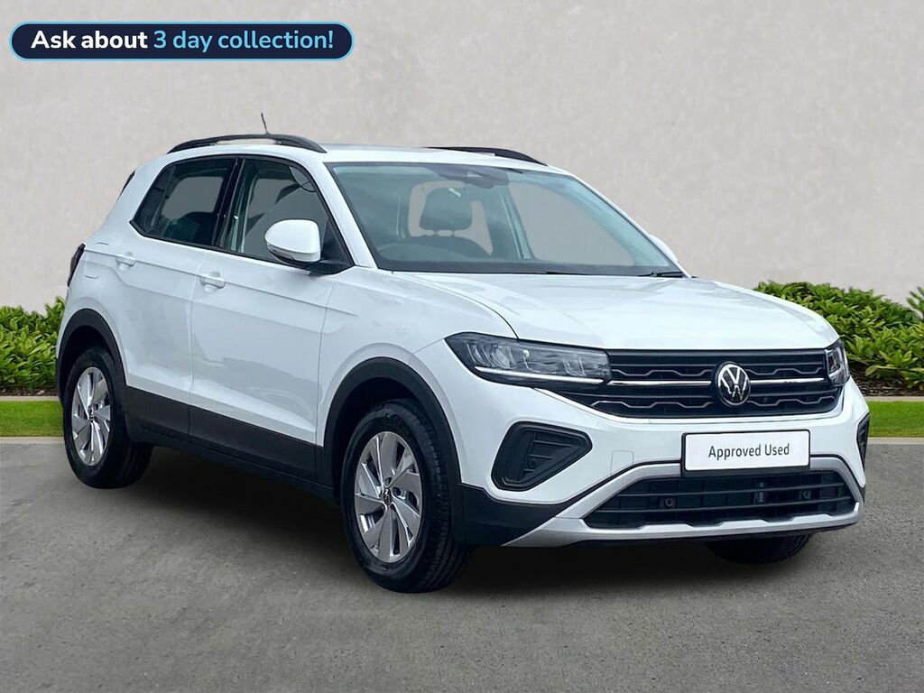 Volkswagen T-Cross 1.0 Tsi Life NU26ZKD White