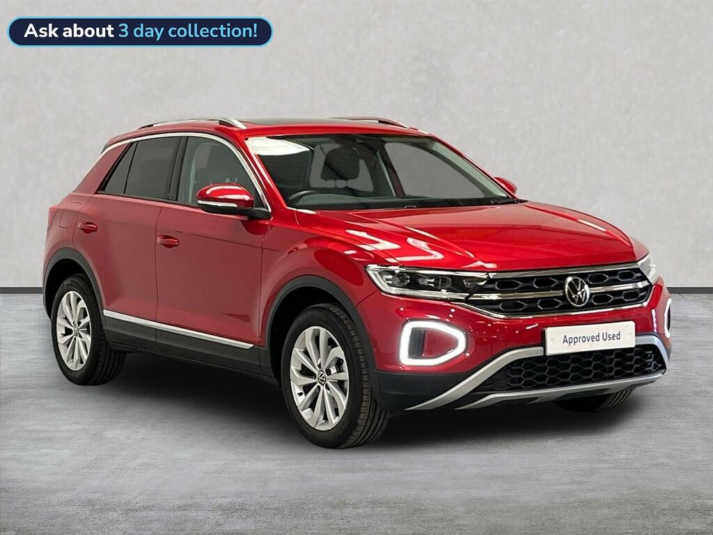 Volkswagen T-Roc 1.5 Tsi Style Suv Dsg Euro 6 Ss 150 CX72OMY Red