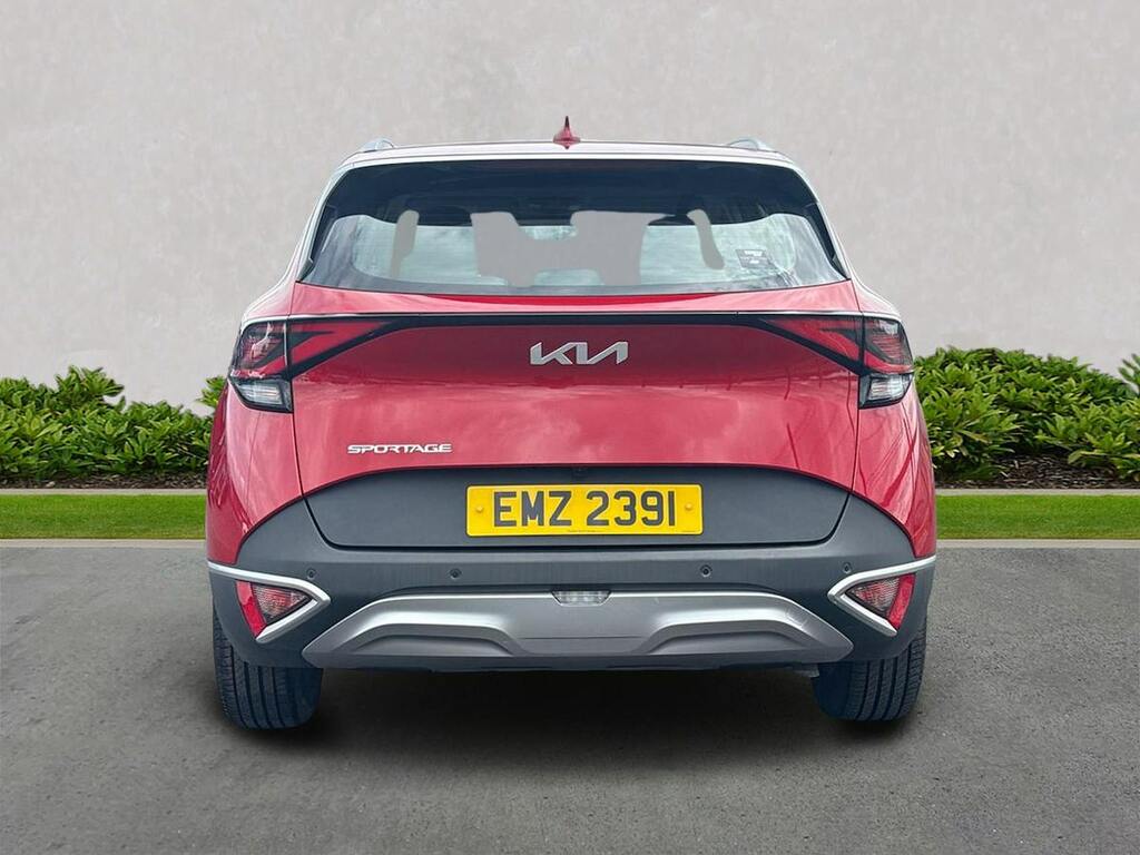 Kia Sportage 1.6 T-gdi Mhev 2 Suv Hybrid Euro EMZ2391 Red #4