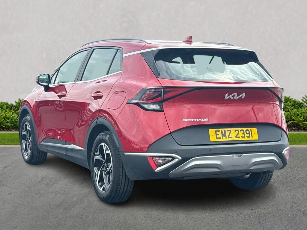 Kia Sportage 1.6 T-gdi Mhev 2 Suv Hybrid Euro EMZ2391 Red #2