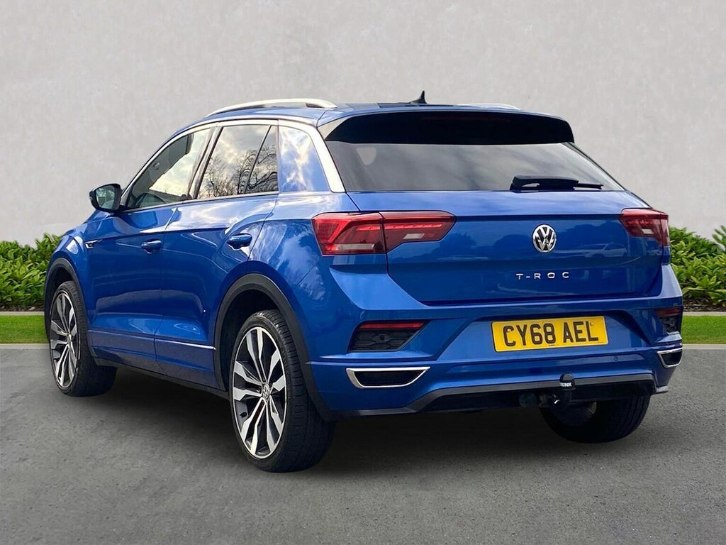 Volkswagen T-Roc 1.6 Tdi R-line Suv Euro 6 Ss Blue