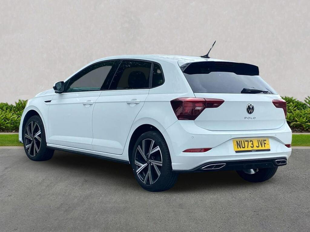 Volkswagen Polo 1.0 Tsi R-line NU73JVF White #2