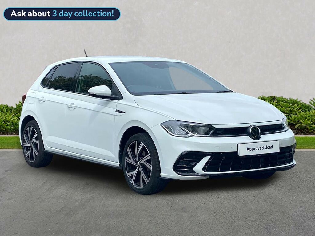 Volkswagen Polo 1.0 Tsi R-line NU73JVF White