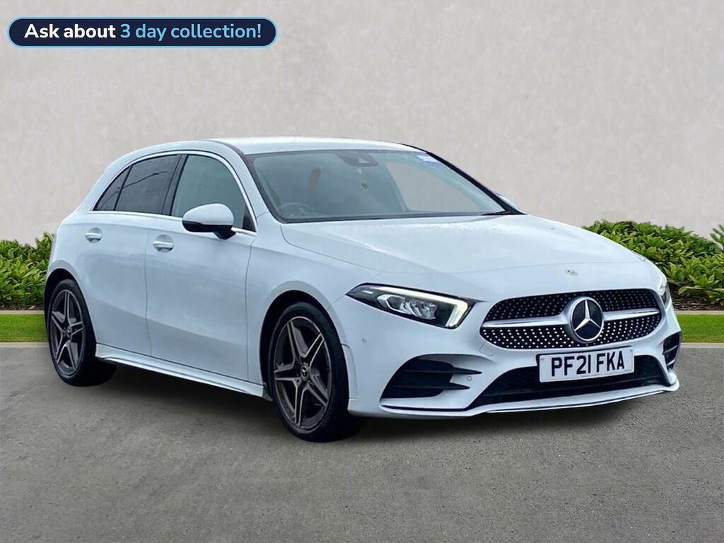 Mercedes-Benz A Class 1.3 A180 Amg Line Executive Hatchback White