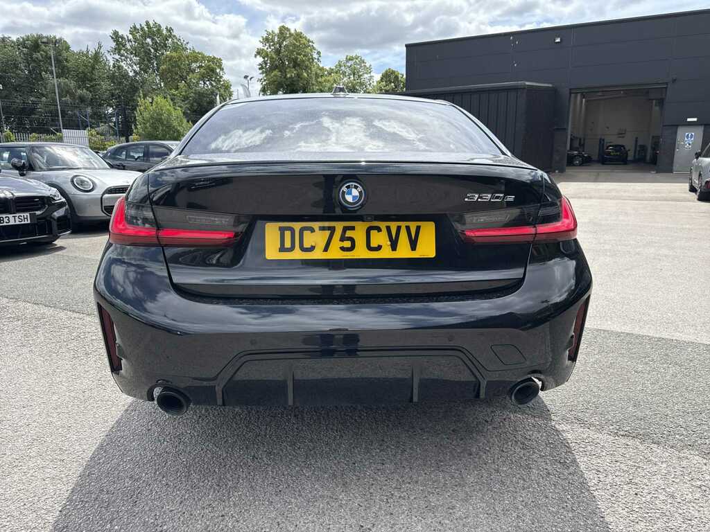 BMW 3 Series 330E 22.3 Kwh M Sport Pro Step DC75CVV Black #4
