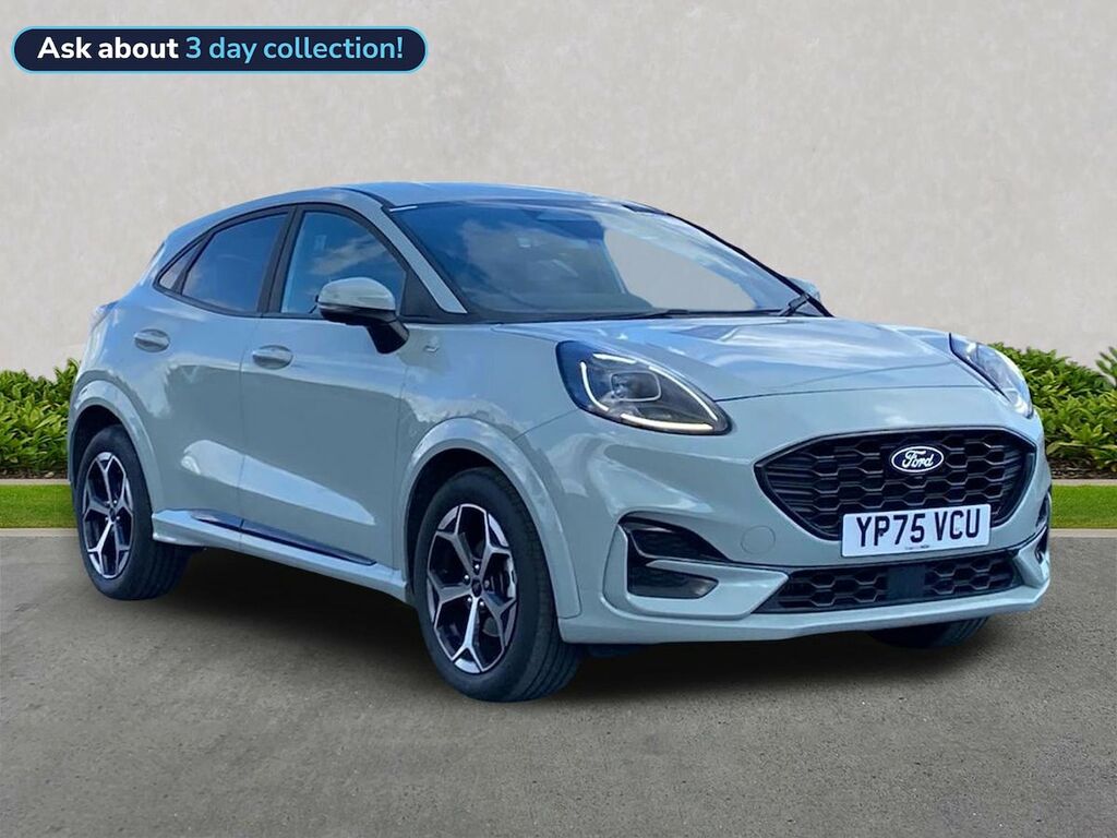 Ford Puma 1.0T Ecoboost Mhev St-line Suv Hybrid M YP75VCU Grey