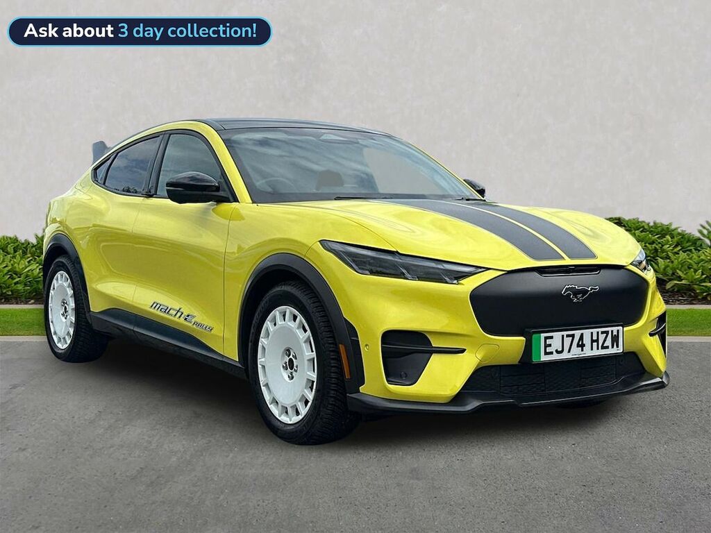 Ford Mustang Mach-E 358Kw Gt 91Kwh Awd Rally Pack Yellow