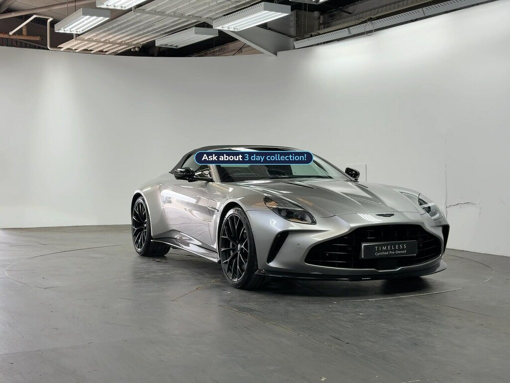 Aston Martin Vantage V8 2dr Auto Silver