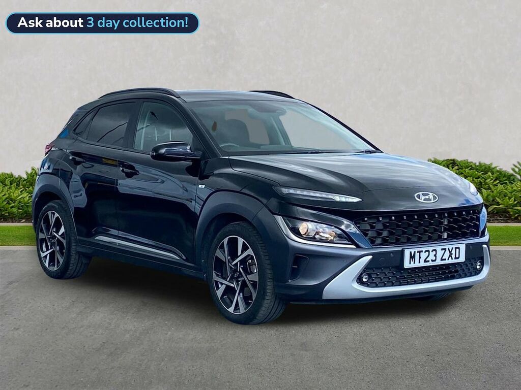 Hyundai Kona 1.0 Tgdi 48V Mhev Premium MT23ZXD Black