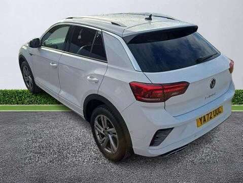 Volkswagen T-Roc 1.5 Tsi R-line Suv Euro 6 Ss YA72UUC White #5