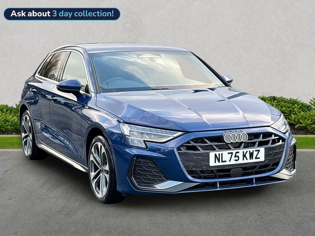 Audi A3 1.5 Tfsi 150 S Line S Tronic Blue