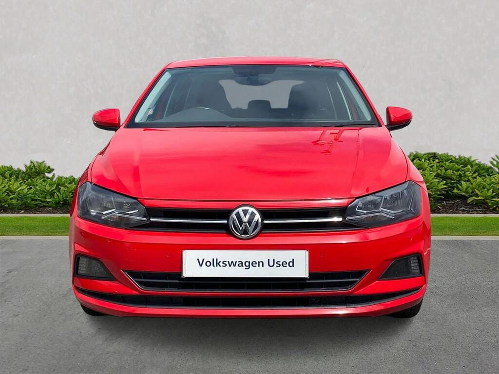 Volkswagen Polo 1.0 Se Hatchback Euro 6 Ss 6 ML18JVZ Red #5
